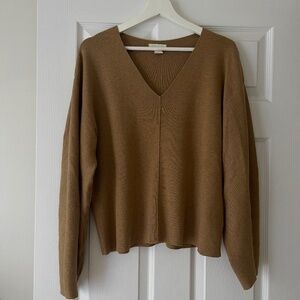 H&M Concious Collection Camel Sweater